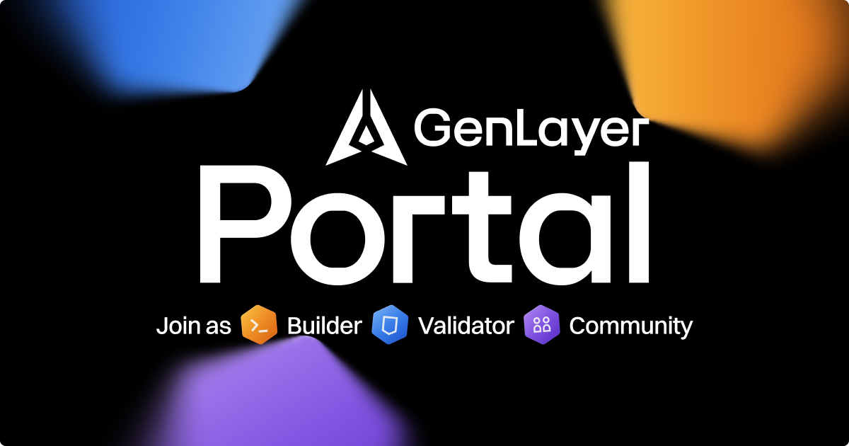 GenLayer Portal